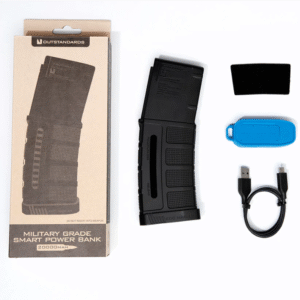 Outstandards EDC-MAG-AR 20000mAh Military Grade Smart Powerbank - Militär powerbank AR15
